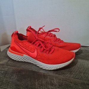 Nike Shoes Mens Size 12 Epic React Flyknit 2 Running Red BQ8928-601 Training